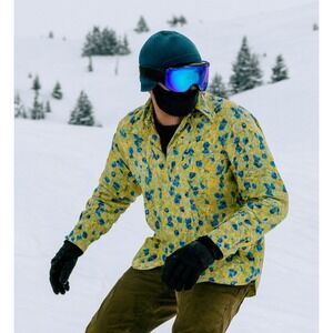 Vintage Skyr Windbreaker Nylon Shirt Mens M/L Made in Japan, Scandia Trading Co